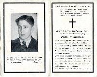 Willi Haacks wurde wenige Wochen vor Kriegsende in Hüscheid tödlich getroffen
