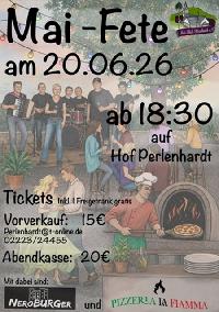 Der Maiclub Ittenbach lädt ein zur Maifete